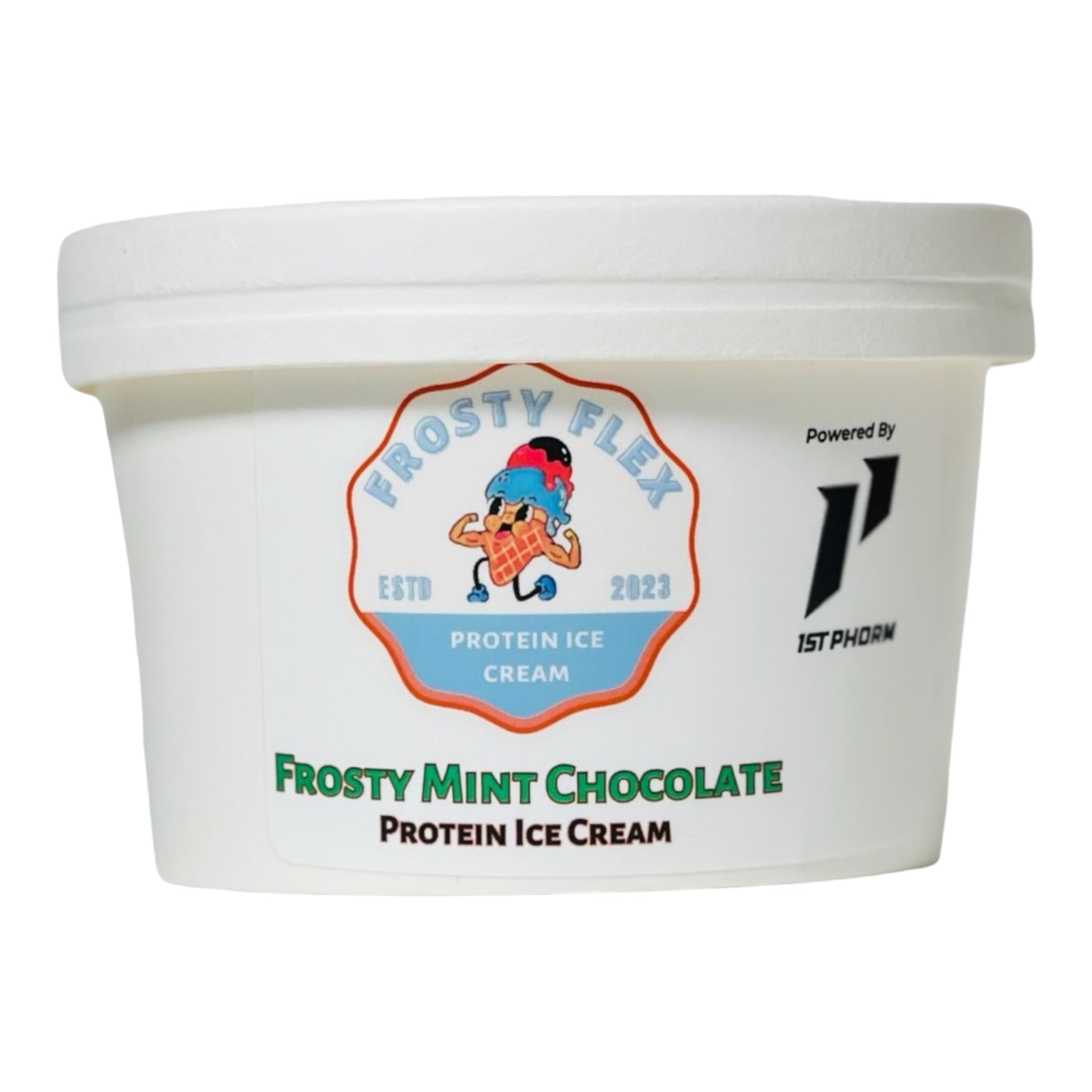 Frosty Mint Chocolate 8 oz – Frosty Flex Protein Ice Cream